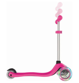 GLOBBER PRIMO LIGHTS neon pink, mit Leuchtrollen