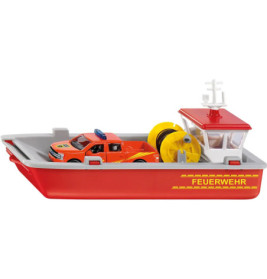 SIKU 2117 Feuerwehr Arbeitsboot