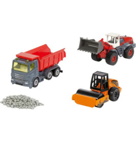 SIKU 6329 Geschenkset Straßenbau