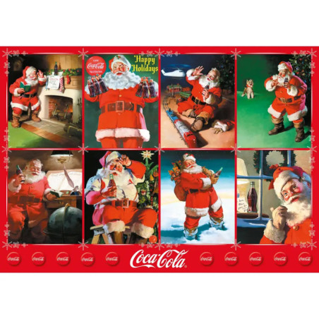 Schmidt Spiele 59956 Puzzle Coca Cola - Santa Claus 1000 Teile