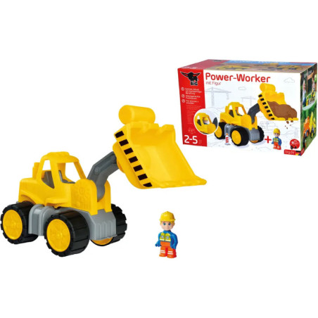 BIG-Power-Worker Radlader + Figur BIG-Power-Worker Radlader + Figur