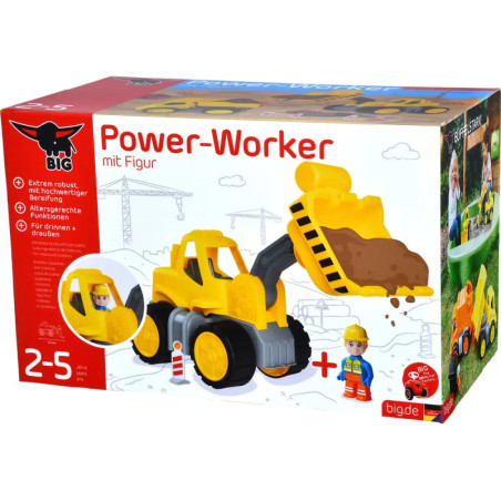 BIG-Power-Worker Radlader + Figur BIG-Power-Worker Radlader + Figur