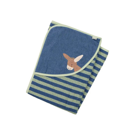 Sterntaler Badetuch 80x80 Emmilius dunkelrot