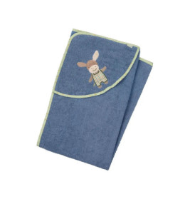 Sterntaler Badetuch100x100 Emmilius mittelblau