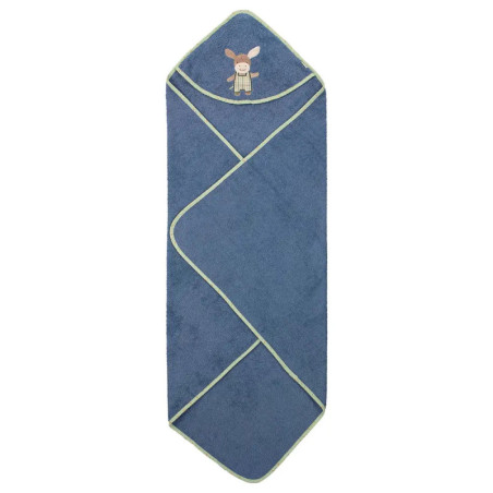 Sterntaler Badetuch100x100 Emmilius mittelblau