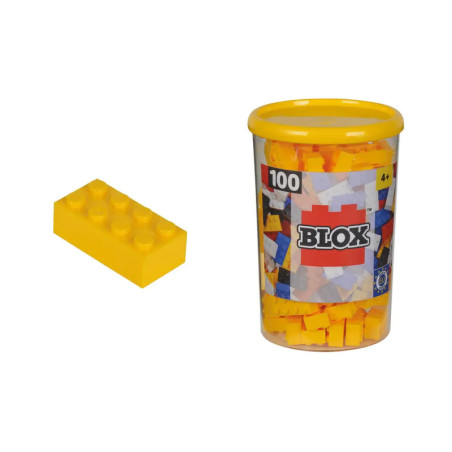 Blox 100 gelbe 8er Steine in Dose