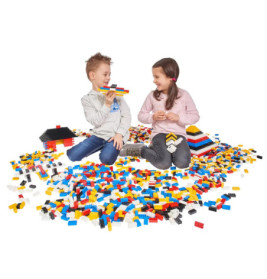 Blox 100 rote 8er Steine in Dose
