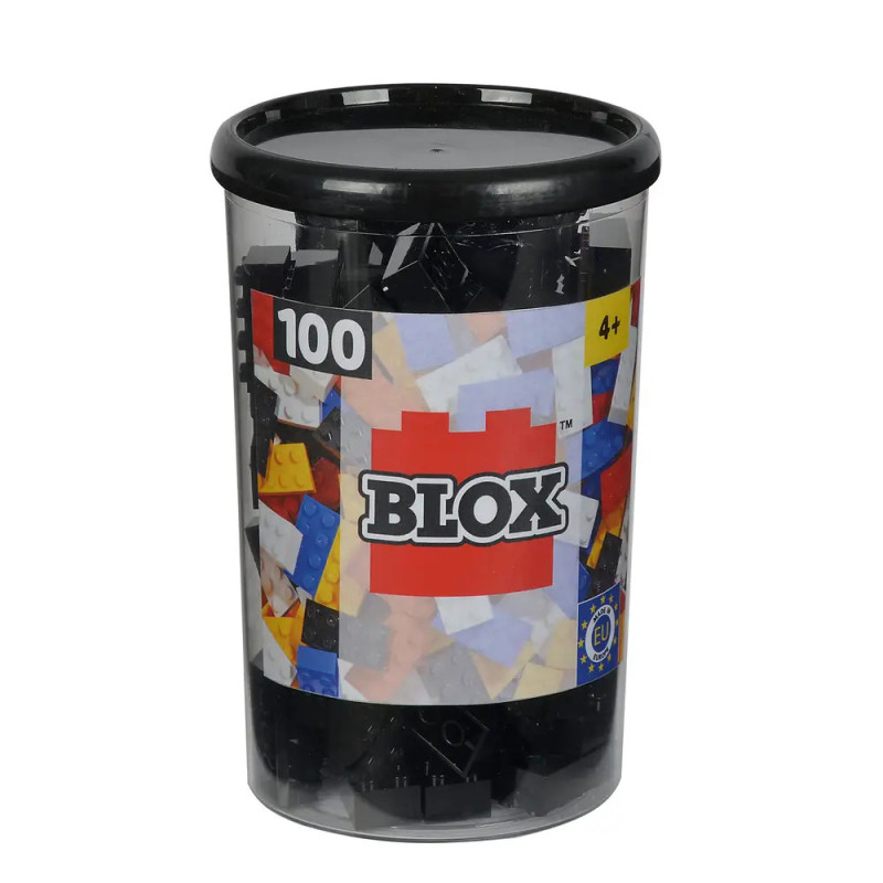 Blox 100 schwarze 8er Steine in Dose Blox 100 schwarze 8er Steine in Dose