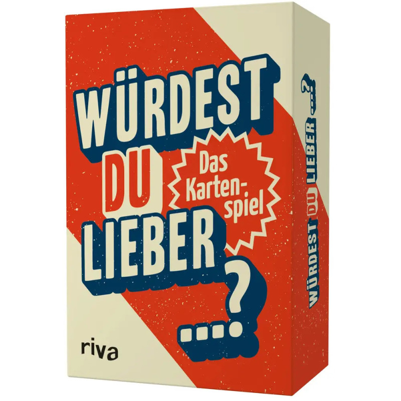 Würdest du lieber ...? (Kartenspiel) Würdest du lieber ...? (Kartenspiel)