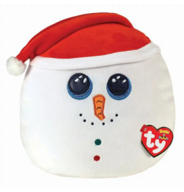 TY Flurry Schneemann - Weihnachten 2021 - Squish A Boo 20cm