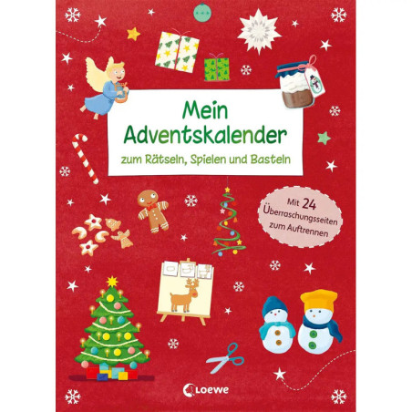 Mein Adventskalender zum Rätseln, Spielen und Basteln Mein Adventskalender zum Rätseln, Spielen und Basteln