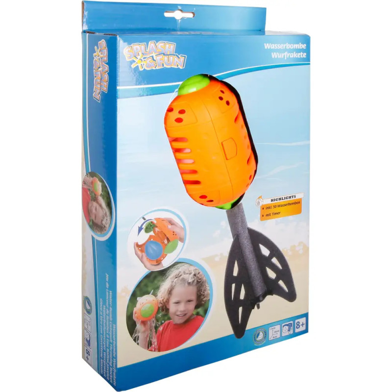 Splash & Fun Wasserbombe Wurfrakete, inklusive 50 Ballons Splash & Fun Wasserbombe Wurfrakete, inklusive 50 Ballons