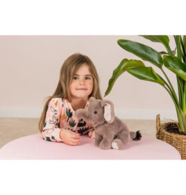 Teddy Hermann Elefant sitzend 25 cm