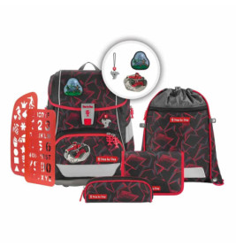 2IN1 PLUS Schulranzen-Set Ninja Yuma , 6-teilig