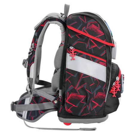 2IN1 PLUS Schulranzen-Set Ninja Yuma , 6-teilig
