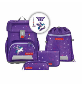 CLOUD Schulranzen-Set Dreamy Pegasus Shadow , 5-teilig
