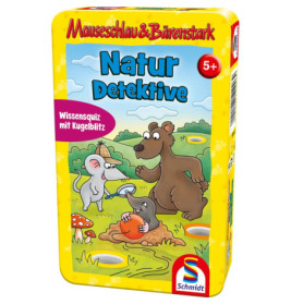 Schmidt Spiele 51446 Bring mich mit - Mauseschlau und Bärenstark, Naturdetektive