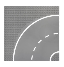 Open Bricks Streetplate 32x32 curve, 1 Stück