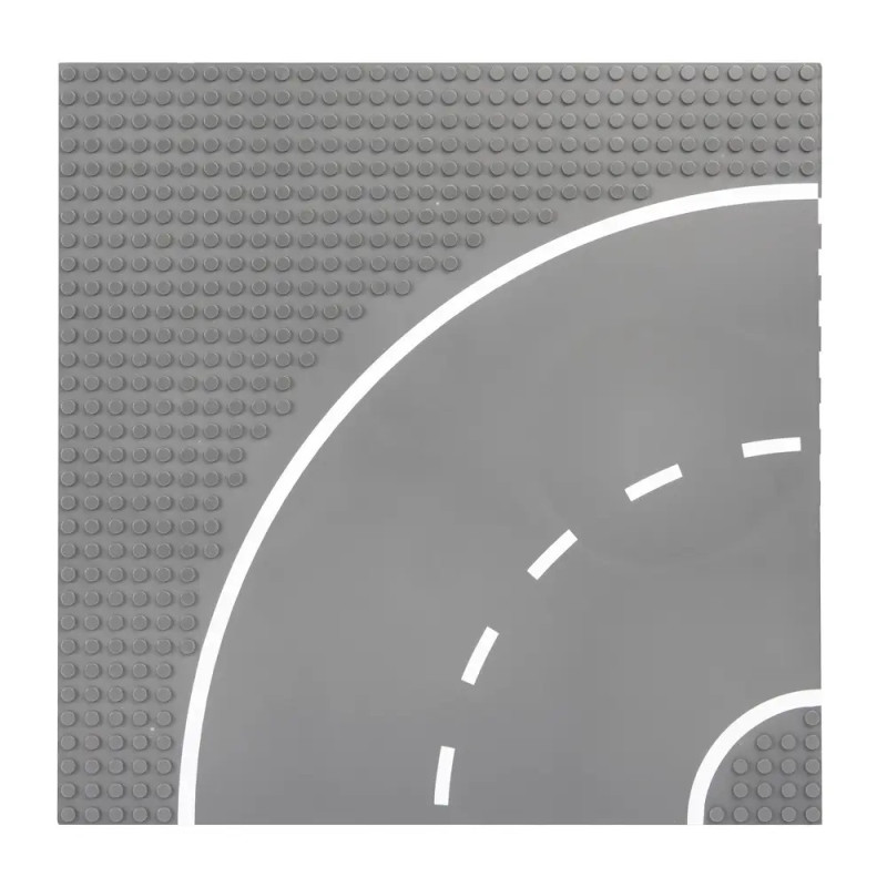 Open Bricks Streetplate 32x32 curve, 1 Stück