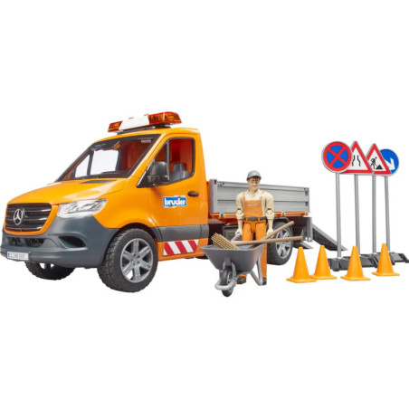 MB Sprinter Kommunal mit Fahrer, Light + Sound Modul und Zubehör