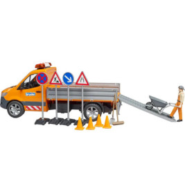 MB Sprinter Kommunal mit Fahrer, Light + Sound Modul und Zubehör