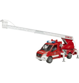 MB Sprinter Feuerwehr mit Drehleiter, Pumpe und Light + Sound Modul
