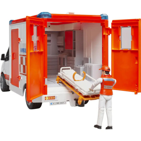 MB Sprinter Ambulanz mit Fahrer und Light + Sound Modul
