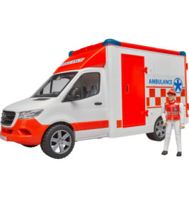 MB Sprinter Ambulanz mit Fahrer und Light + Sound Modul