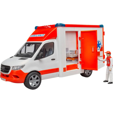 MB Sprinter Ambulanz mit Fahrer und Light + Sound Modul