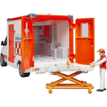 MB Sprinter Ambulanz mit Fahrer und Light + Sound Modul