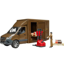 MB Sprinter UPS mit Fahrer und Zubehör
