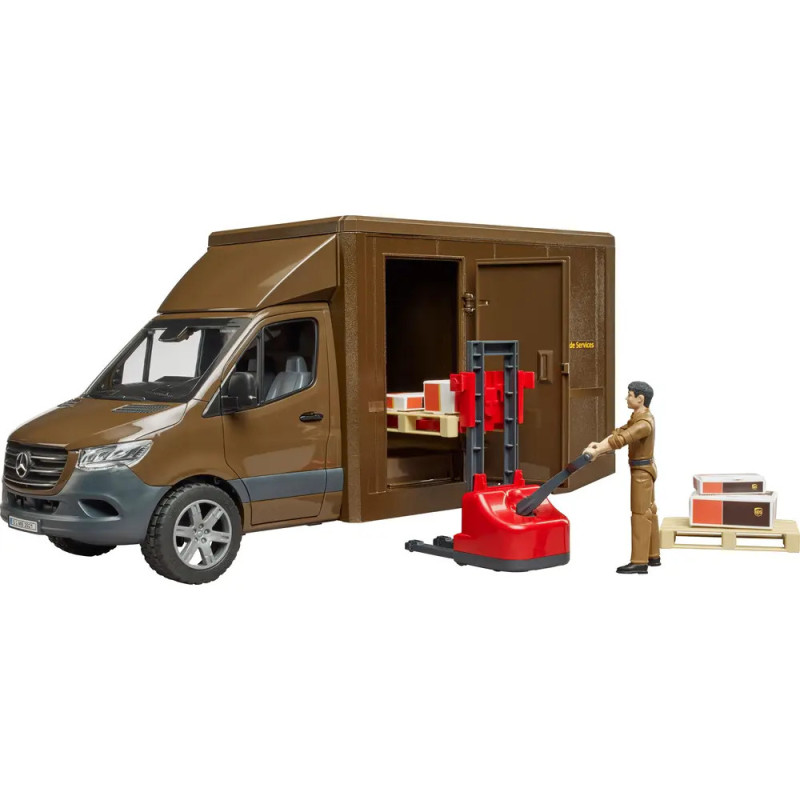 MB Sprinter UPS mit Fahrer und Zubehör