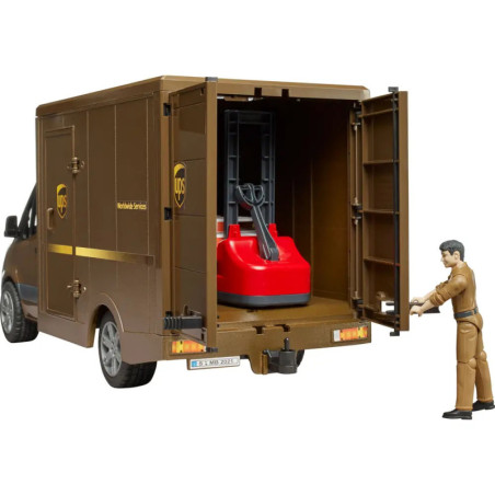 MB Sprinter UPS mit Fahrer und Zubehör