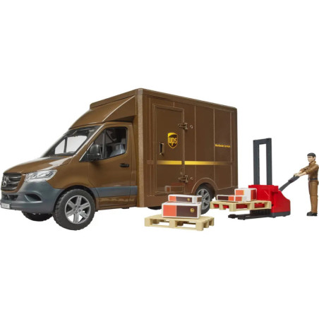 MB Sprinter UPS mit Fahrer und Zubehör