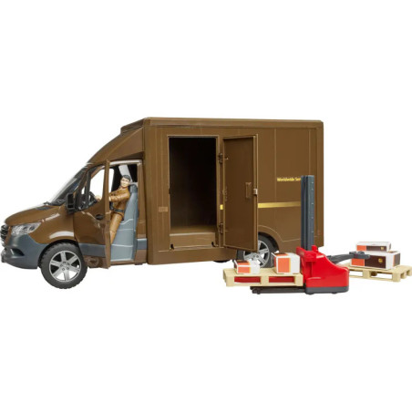 MB Sprinter UPS mit Fahrer und Zubehör