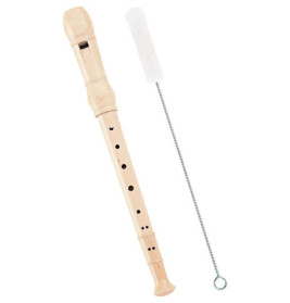 Boogie Bee Blockflöte Holz Barock, 32 cm