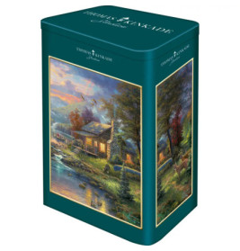 Schmidt Spiele 59691 Puzzle Thomas Kinkade Nature's Paradise 1000 Teile