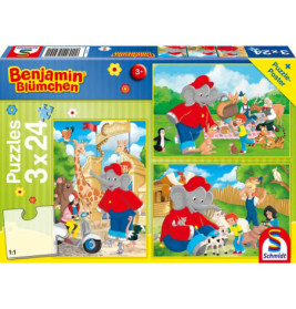 Schmidt Spiele Puzzle Im Zoo, 3x24T