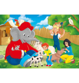Schmidt Spiele Puzzle Im Zoo, 3x24T