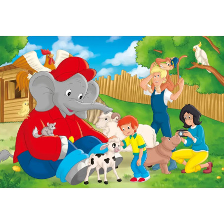 Schmidt Spiele Puzzle Im Zoo, 3x24T