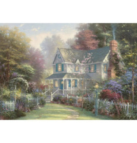 Schmidt Spiele 59925 Puzzle Thomas Kinkade Victoria Garden II 1000 Teile