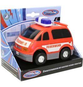 Speedzone Einsatzfahrzeug mit Licht, bump & go, sortiert