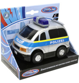Speedzone Einsatzfahrzeug mit Licht, bump & go, sortiert