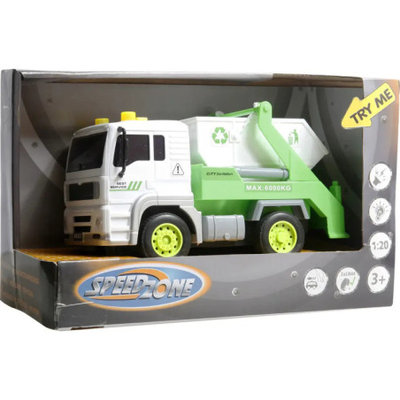 Speedzone Einsatz LKW mit Licht und Sound, Friktion, 3-fach sortiert