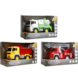 Speedzone Einsatz LKW mit Licht und Sound, Friktion, 3-fach sortiert