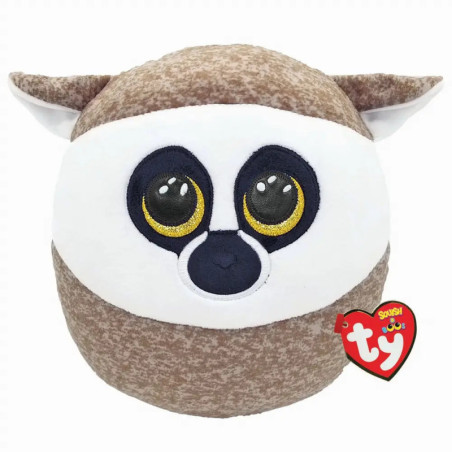 Ty Linus Lemur  - Squishy Beanie 20cm Ty Linus Lemur  - Squishy Beanie 20cm