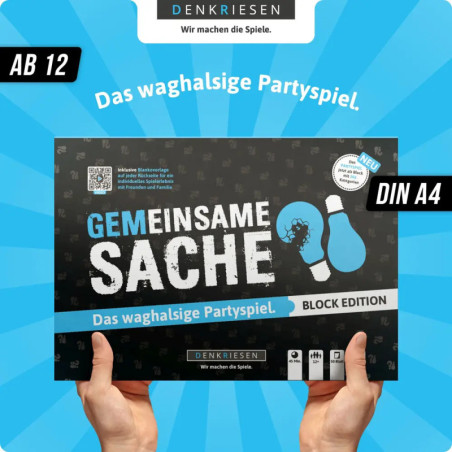 PARTYFIEBER - GEMEINSAME SACHE Block Edition ''Das waghalsige Partyspiel''
