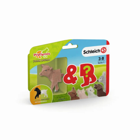schleich® Fam World Puzzlemals Serie 1, sortiert