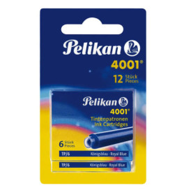 Tintenpatrone 4001 TP/6-2B k.-blau Blister