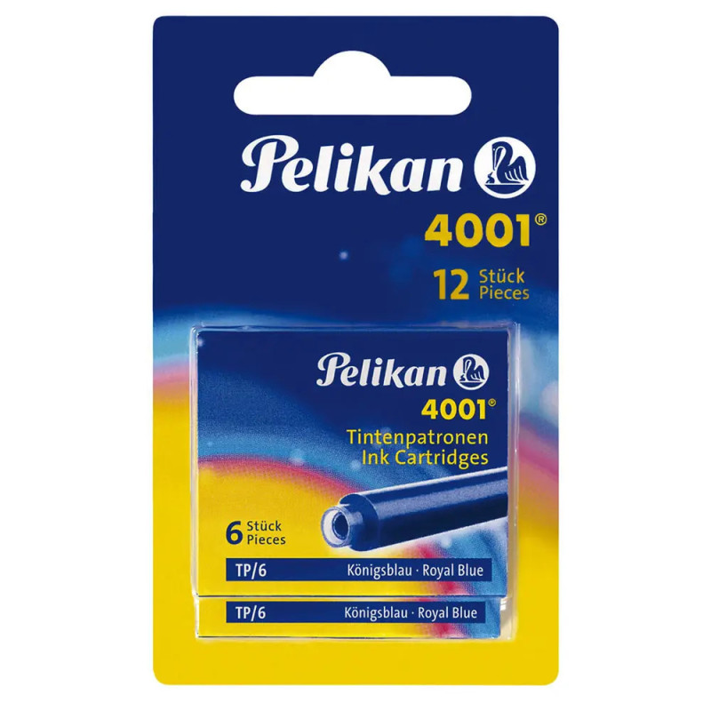 Tintenpatrone 4001 TP/6-2B k.-blau Blister